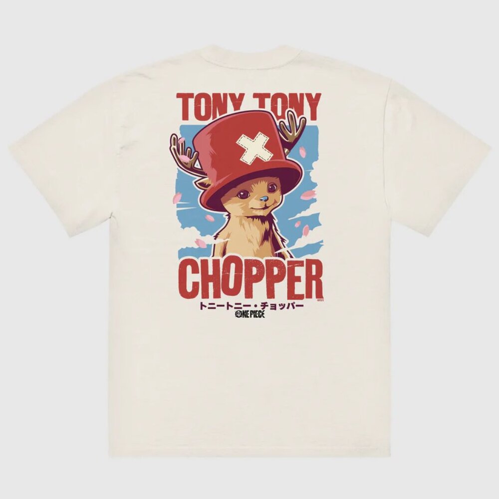RARE One Piece Tony Tony Chopper T-Shirt Tee, Netflix TUDUM 2025 - Size Med